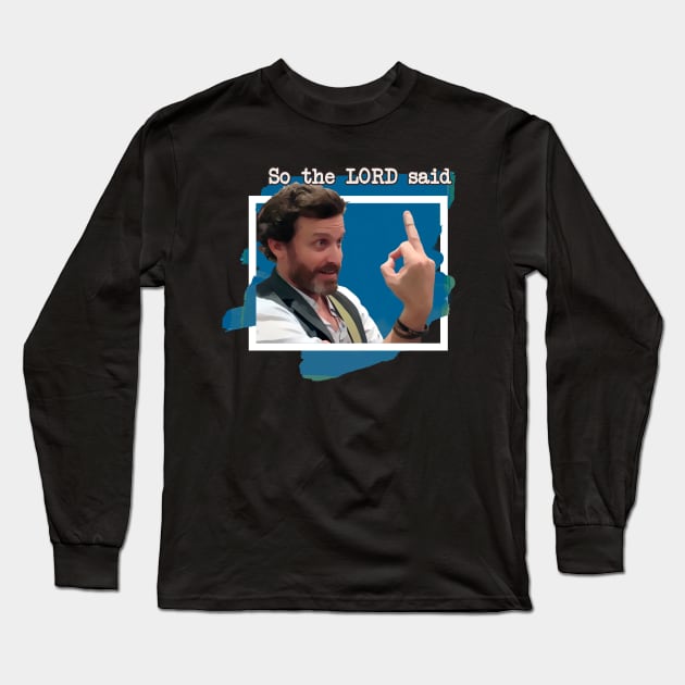Rob Benedict Long Sleeve T-Shirt by ReadTheEyes